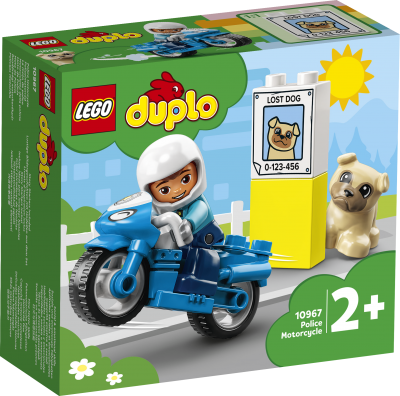 LEGO DUPLO Polismotorcykel 10967