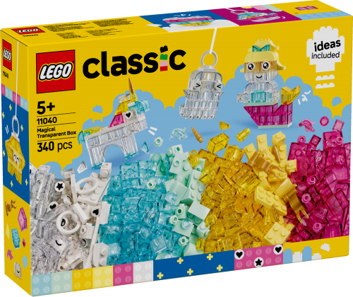LEGO Classic Magisk genomskinlig låda 11040