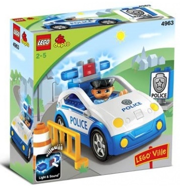 LEGO Duplo Polispatrullen 4963