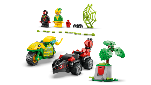 LEGO Super Heroes 4+ Spins och Electros jakt med dinosauriefordon 11198