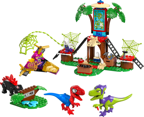 LEGO Super Heroes 4+ Spideys och Gobbys raptorstrid vid trädkojan 11200