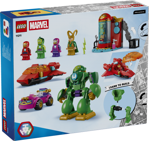 LEGO Super Heroes 4+ Loki mot Team Iron Man 11211