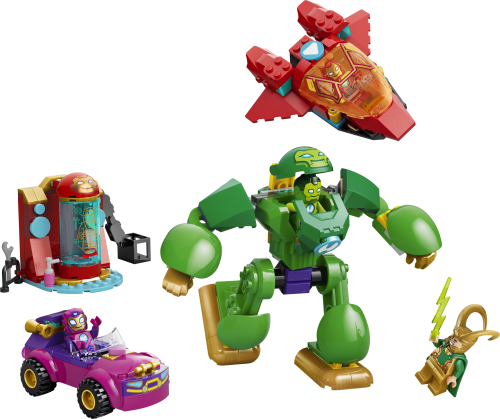 LEGO Super Heroes 4+ Loki mot Team Iron Man 11211