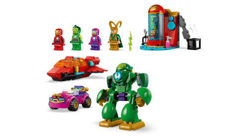 LEGO Super Heroes 4+ Loki mot Team Iron Man 11211