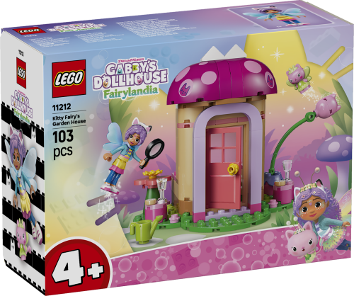 LEGO Gabbys Dollhouse 4+ Kattälvans trädgårdshus 11212