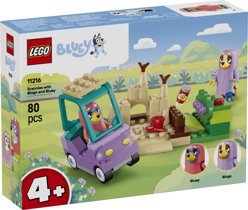 LEGO Bluey 4+ Tanter med Bingo och Bluey 11216