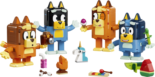 LEGO Bluey Klossbyggd Bluey och familj 11217