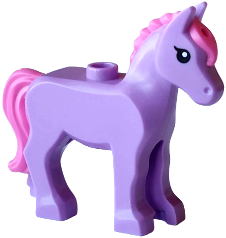 LEGO Häst Liten Medium Lavender R1337-6627359