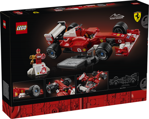 LEGO Icons Ferrari F2004 och Michael Schumacher 11375