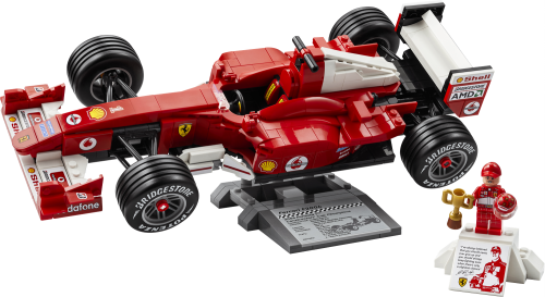 LEGO Icons Ferrari F2004 och Michael Schumacher 11375