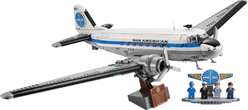 LEGO Icons Douglas DC 3 PAN AM passagerarflygplan 11378