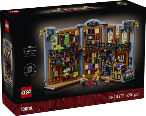 LEGO Icons Bokhandel: bokvrå 11379