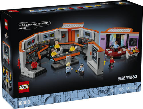 LEGO Icons Star Trek U.S.S. Enterprise NCC-1701 Bryggan 11385