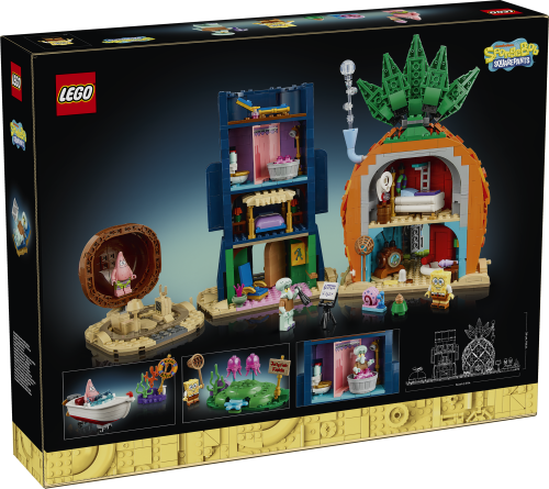 LEGO Icons Svampbob Fyrkant Bikinibotten 11386
