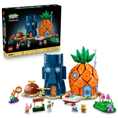 LEGO Icons Svampbob Fyrkant Bikinibotten 11386