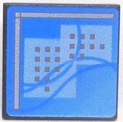 LEGO 4-Edged Sign Computer Screen 6064043-R