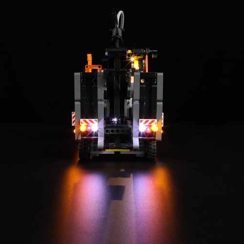 Belysning till Technic Volvo FMX lastbil & EC230 elgrävmaskin 42175 LGK676
