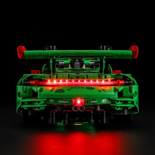 Belysning till Technic Porsche 911 GT3 R REXY AO Racing racerbil 42224 LGK829