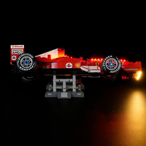 Belysning till Icons Ferrari F2004 och Michael Schumacher 11375 LGK859