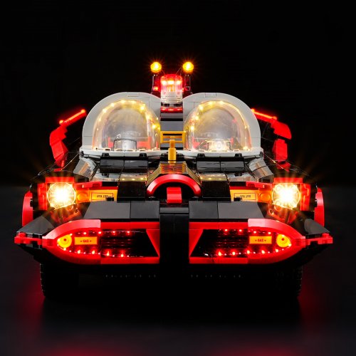 Belysning till Super Heroes Batmobilen från den klassiska tv-serien 76328 LGK693