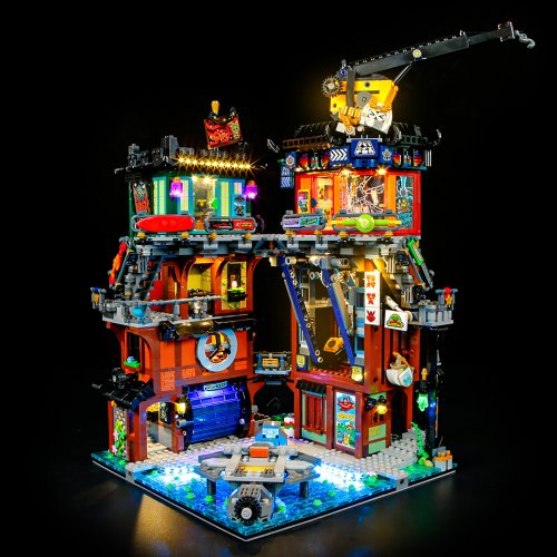 Belysning till Ninjago City verkstäder 71837 LGK735
