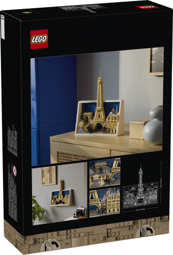 LEGO Architecture Paris kärlekens stad 21064