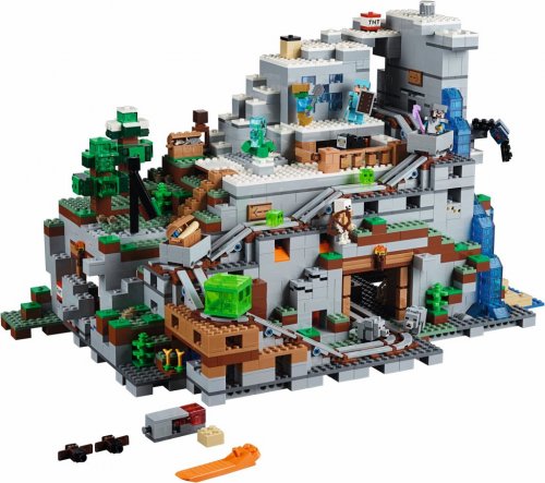 LEGO Minecraft The Mountain Cave 21137
