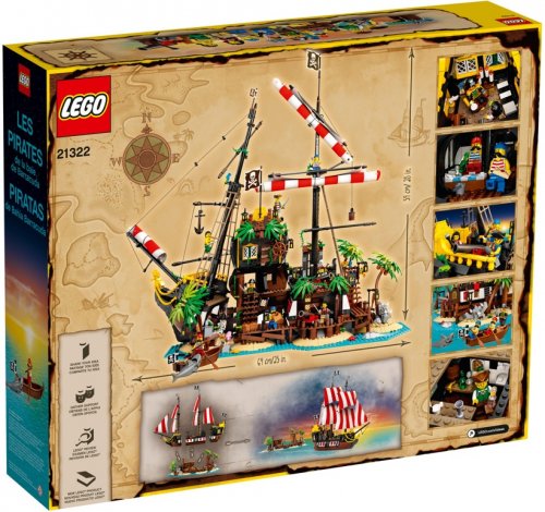 LEGO Ideas Piraterna från Barracuda Bay 21322