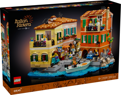 LEGO Ideas Italienska rivieran 21359