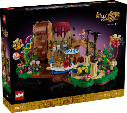 Ideas Willy Wonka och chokladfabriken 21360