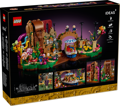 Ideas Willy Wonka och chokladfabriken 21360