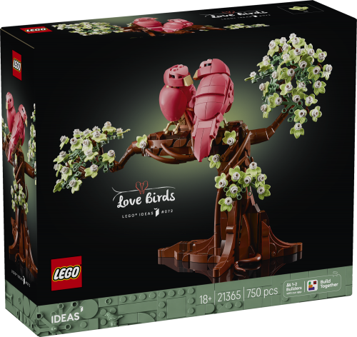 LEGO Ideas Dvärgpapegojor 21365