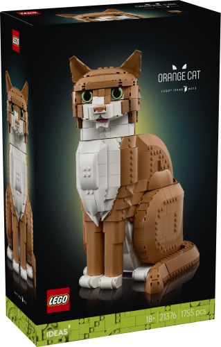 LEGO Ideas Orange katt 21376