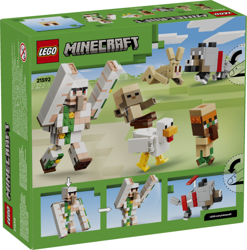 LEGO Minecraft Ökenattack med hönsryttare 21592