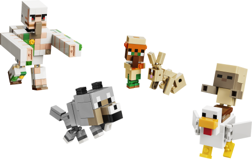 LEGO Minecraft Ökenattack med hönsryttare 21592