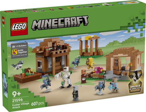 LEGO Minecraft Byattack med uppväckare 21596