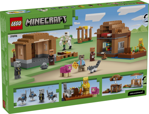 LEGO Minecraft Byattack med uppväckare 21596