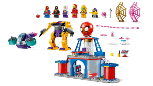 LEGO Super Heroes 4+ Team Spideys näthögkvarter 10794