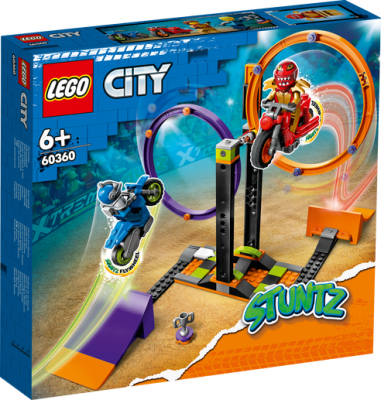 LEGO City Snurrande stuntutmaning 60360