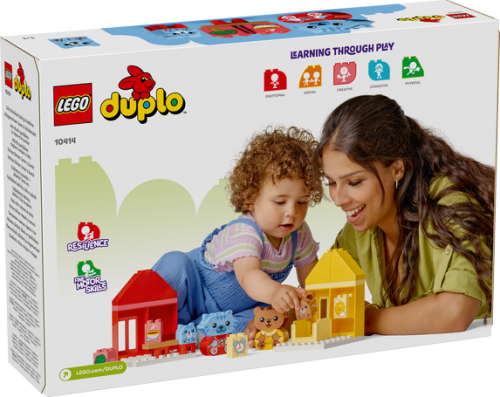 LEGO DUPLO Vardagsrutiner mat och nattning 10414