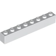 LEGO Vit Brick 1×8 300801-B