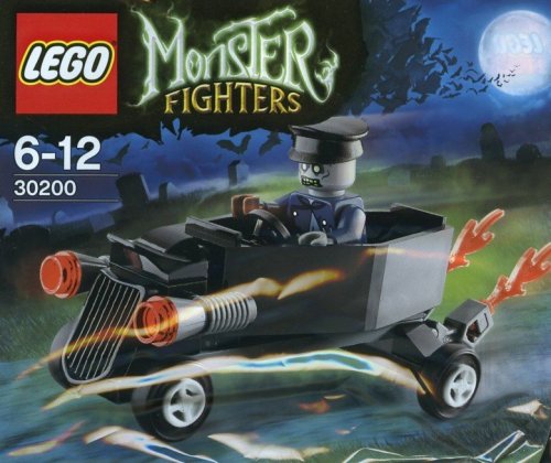 LEGO Monster Fighters Zombie chauffeur coffin car 30200