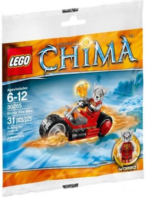 LEGO Chima Specialpåse Worriz Fire Bike 30265
