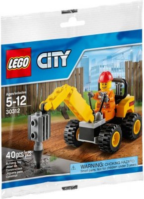 LEGO City Specialpåse Demolition Driller 30312