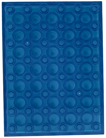 LEGO plate 6x8 Transparent Blå 6548209-B2816 | Lego | Bra Leksaker