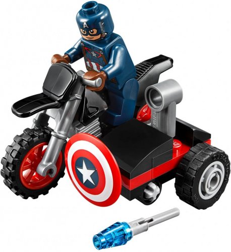 LEGO Captain Americas Motorcycle 30447