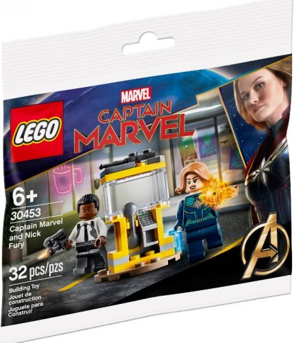 LEGO Super Heroes Captain Marvel and Nick Fury 30453