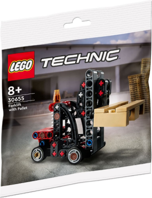 LEGO Technic Gaffeltruck med pall 30655