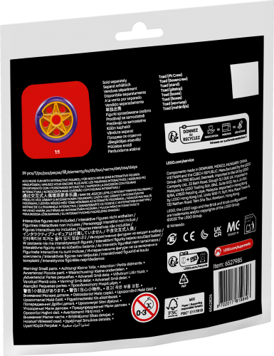 LEGO Super Mario Mario Kart Toad Pit Crew 30702