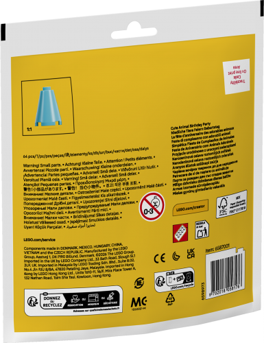 LEGO Creator Födelsedagskalas med söta djur 30715